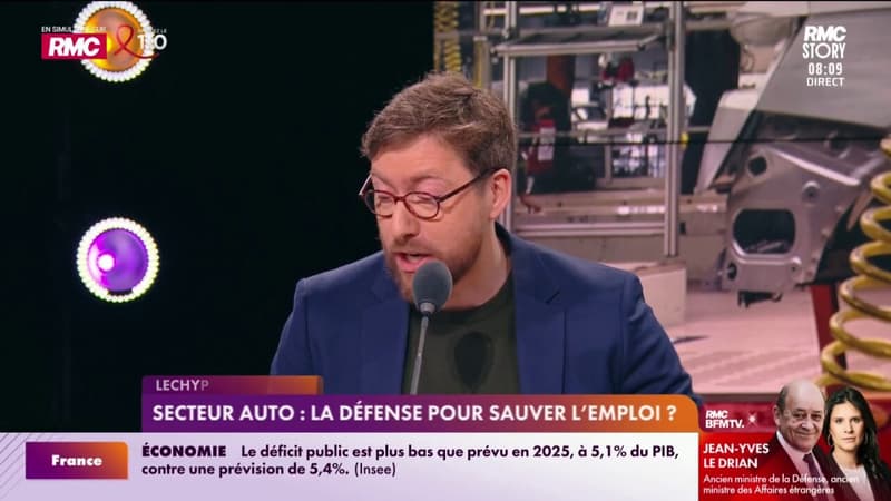 Lechypre d'affaires - Secteur auto : la défense pour sauver l'emploi ?