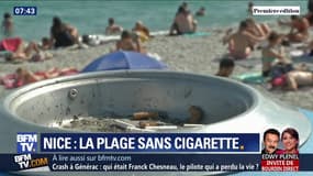 Nice bannit la cigarette de cinq de ses plages