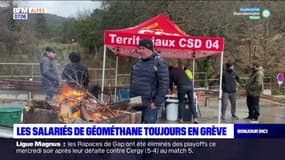 Réforme des retraites: les salariés de Géométhane toujours en grève