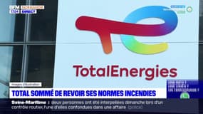 Total sommé de revoir ses normes incendies à Grand Quevilly