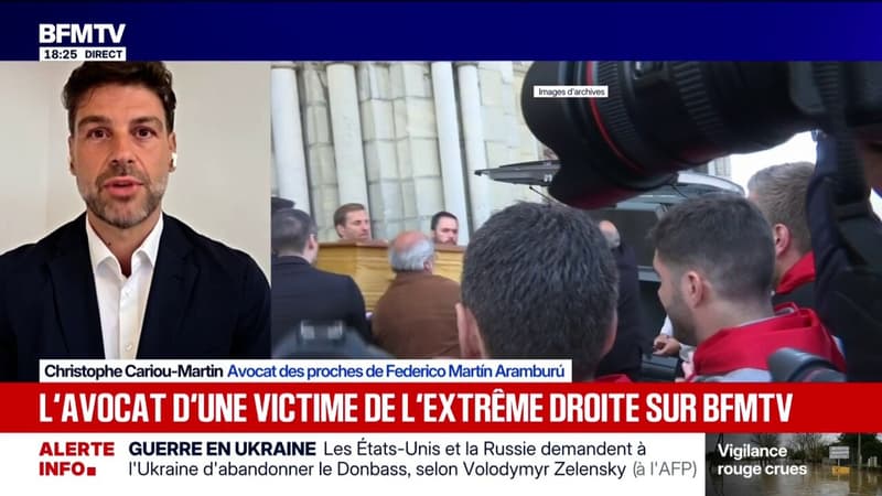 "Le silence était total" après l'assassinat, témoigne Christophe Cariou-Martin, avocat des proches de Federico Martin Aramburu
