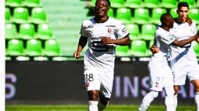Jérémy Doku a inscrit son premier but en Ligue 1 pour le Stade Rennais 