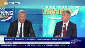 Antoine Frérot (PDG de Veolia): "C’est naturel que les pouvoirs publics expriment de la préoccupation. Notre projet industriel de long terme nous ont permis d’y répondre"