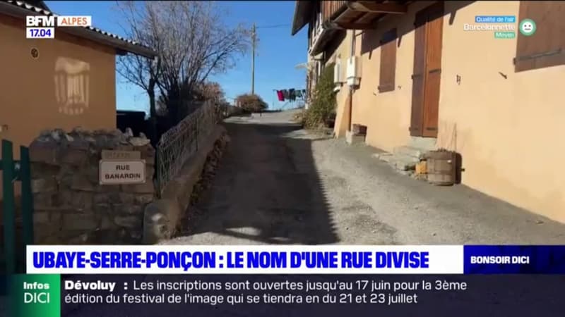 Ubaye-Serre-Ponçon: des habitants regrettent le changement de nom d'une rue