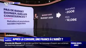LES ÉCLAIREURS - Quelles conséquences possibles si le budget de Michel Barnier ne passait pas? 