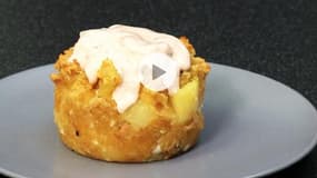 Recette facile de cupcake aux pommes de terre et au thon