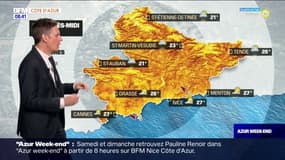 Météo Côte d'Azur: un temps sec et plutôt ensoleillé ce dimanche