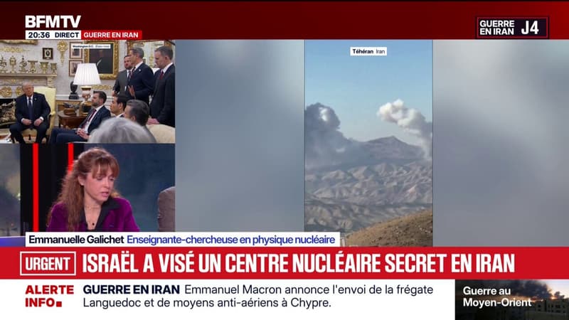 Centre nucléaire secret en Iran: "Je n'ai jamais vu ce centre dans les dossiers de l’AIEA", déclare Emmanuelle Galichet, enseignante-chercheuse en physique nucléaire