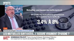 SIGNÉ BFM - En 2026, les mutuelles augmenteront en moyenne leurs tarifs de 3,4% à 8% 