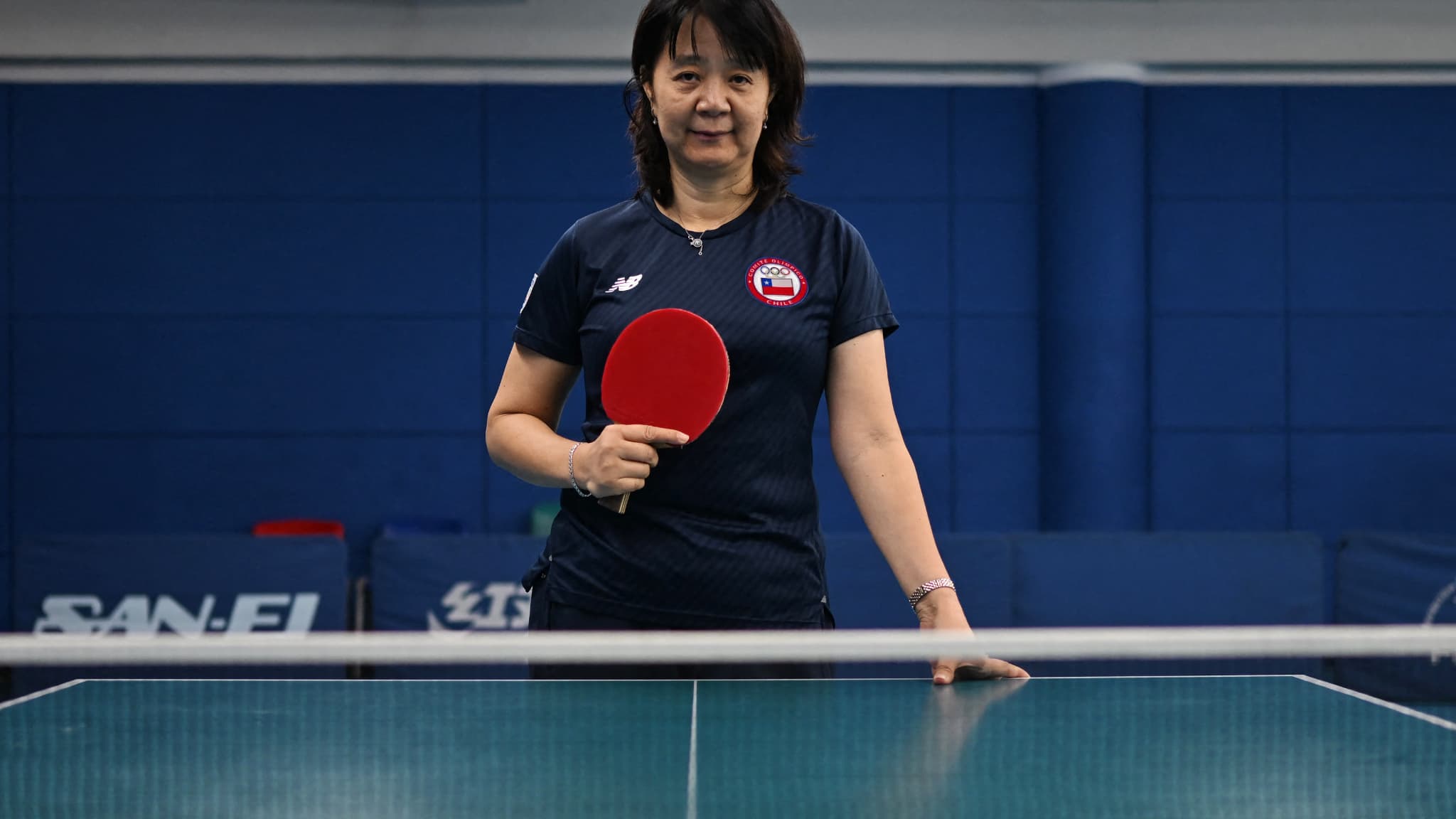 La pongiste chilienne Zhiying Zeng en 2024. La pongiste chilienne Zhiying Zeng en 2024.