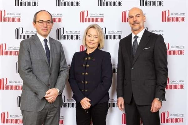 Fabrice Paire, président du directoire du groupe Partouche, avec Martoine Monteil et Eric Battesti (de GàD) Fabrice Paire, président du directoire du groupe Partouche, avec Martoine Monteil et Eric Battesti (de GàD)