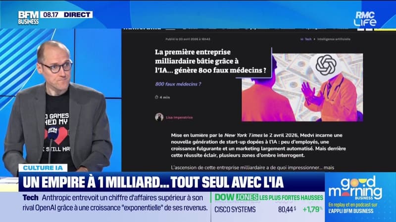 Un empire à 1 milliard... tout seul avec l'IA