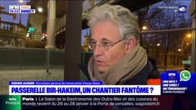 Paris: le chantier de réhabilitation de la passerelle Bir-Hakeim au point mort?