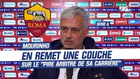 Serie A : Mourinho en remet une couche sur le "pire arbitre" de sa carrière