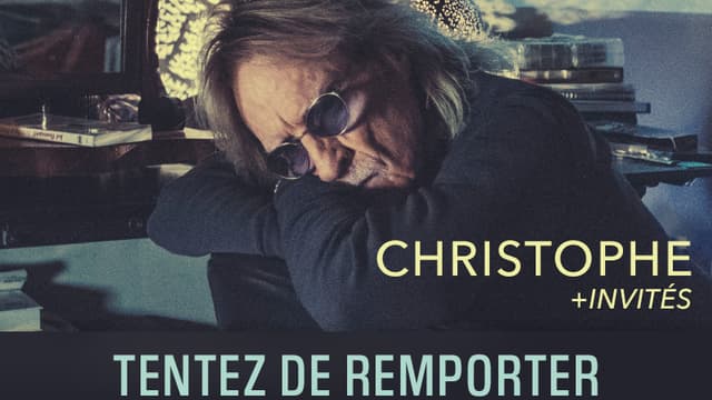 BFMTV partenaire des concerts de Christophe les 28 et 29 Septembre