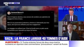 Story 5 : Gaza, la France largue 40 tonnes d'aide - 01/08