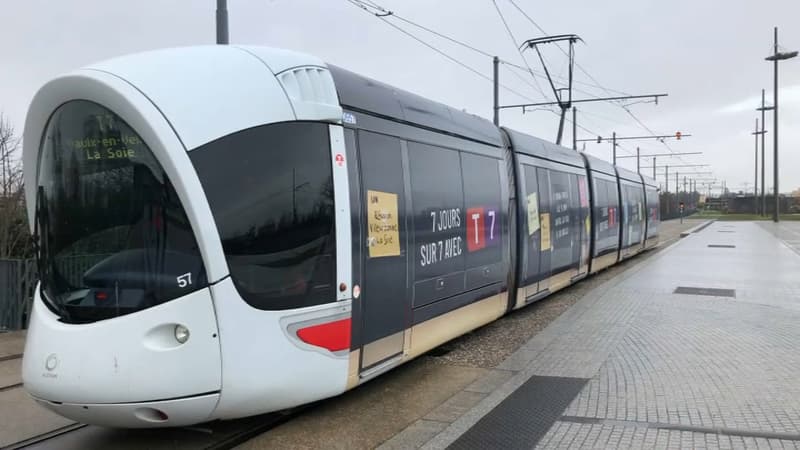 La ligne T7 du tramway a été inaugurée ce lundi.