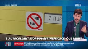 Malgré l'autocollant "Stop Pub", cet auditeur reçoit quand même des prospectus: que faire?