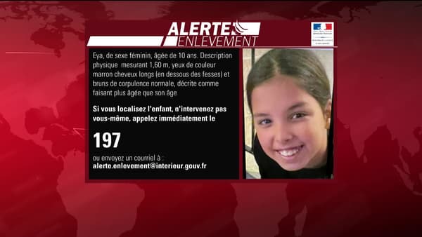 Eya, âgée de 10 ans, a été enlevée sur la commune de Fontaine (Isère) le 25 mai 2023