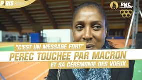 JO Paris 2024 : "C'est un message fort", Pérec touchée par la cérémonie des vœux de Macron