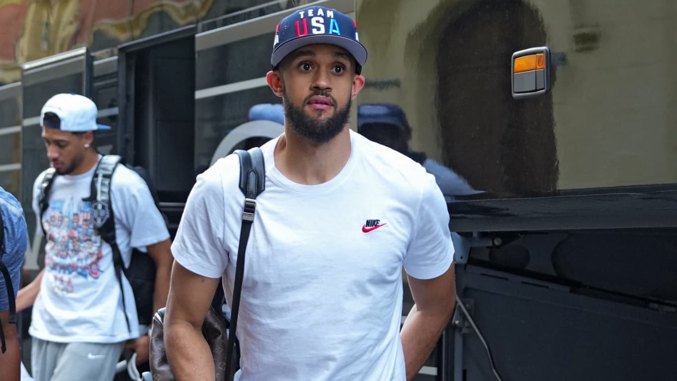 Derrick White aux JO de Paris, le 02/08/2024