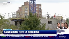 Saint-Gobain teste la terre crue