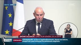 "Nous sommes tous potentiellement porteurs du coronavirus" Jérôme Salomon, directeur général de la santé