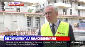 Bruno Le Maire: "Une nouvelle culture du travail va devoir se mettre en place partout dans l'économie française"
