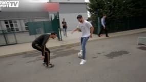 Juve - Morata en grande difficulté face à un freestyler