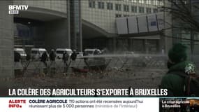  Le récit de cette journée de manifestation d'agriculteurs à Bruxelles 