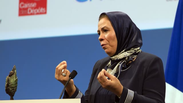 Latifa Ibn Ziaten, la mère d'une victime de Mohamed Merah a été récompensée par la fondation Chirac en novembre.