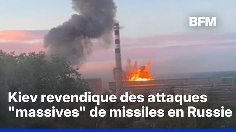 Guerre en Ukraine: Kiev revendique des attaques "massives" de missiles en Russie