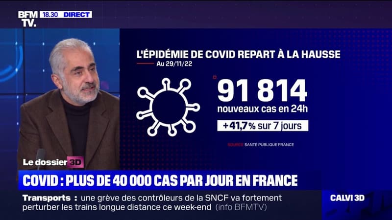 "On fonctionne en situation de crise avant même les épidémies" explique Bruno Mégarbane, le chef de la réanimation de l'hôpital Lariboisière à l'APHP