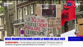 Deux manifestations dans les rues de Lille ce samedi