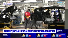 Douai: production arrêtée à l'usine Renault