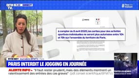 Dès ce mercredi à Paris, toute activité physique individuelle en extérieur sera interdite entre 10h et 19h
