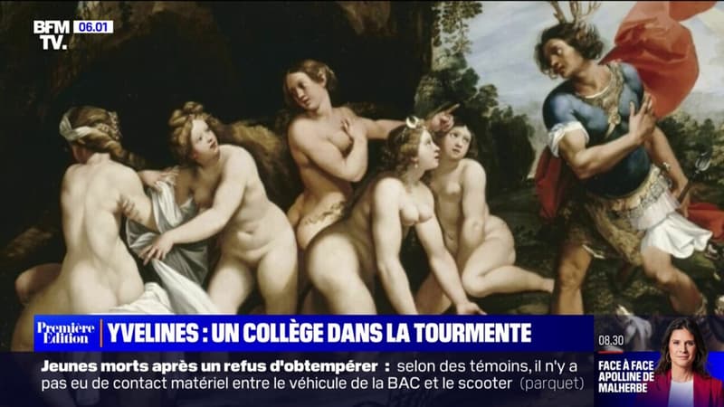 Yvelines: une professeure d'un collège diffamée après avoir montré une oeuvre représentant cinq femmes nues