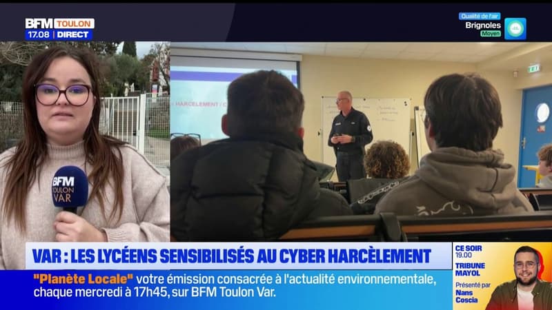 Ollioules: sensibilisation des lycéens pour prévenir les risques de cyberharcèlement