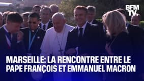  Marseille: les images de la rencontre entre le pape François et Emmanuel Macron 