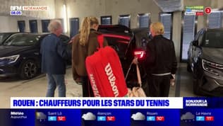 Rouen: ces bénévoles dédiés au transport des joueuses de tennis pendant l'Open Capfinances