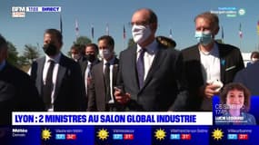Lyon : deux ministres au salon Global Industrie