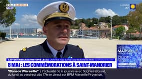 Var: les commémorations du 8-Mai à Saint-Mandrier-sur-Mer