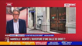 Marseille, bientôt l'ouverture d'une salle de shoot ? : "Moi je suis pour. Je ne vous raconte pas le nombre de seringues que je ramasse donc je pense que les salles de shoot sont une bonne chose", dit Mohamed, chauffeur à Marseille