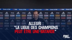 Juve : "La Ligue des champions peut être une batarde" se lâche Allegri