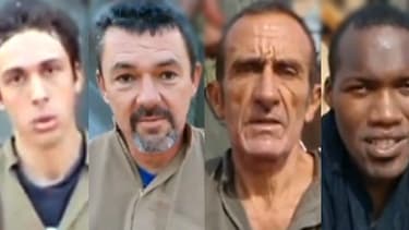De gauche à droite: Pierre Legrand, Marc Féret, Daniel Larribe et Thierry Dol.