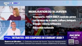 Grève du 19 janvier: "Il n'est pas question de pénaliser les usagers" par les coupures de courant, promet la CGT Mines-énergies