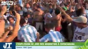 JT do Brazil : La fièvre argentine à Copacabana