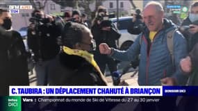 Briançon: un déplacement chahuté pour Christiane Taubira