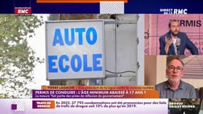 Lagache contre le passage du permis de conduire à 17 ans : "Les jeunes sont plus exposés"