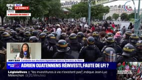 Adrien Quatennens, investi par LFI dans le Nord: "C'est problématique", juge Amy Bah, candidate de gauche dans la même circonscription